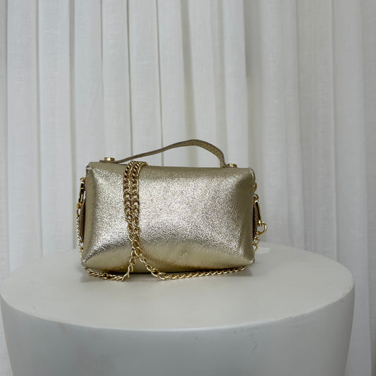 SAMPLE SALE - Mini Top Handle Leather Bag
