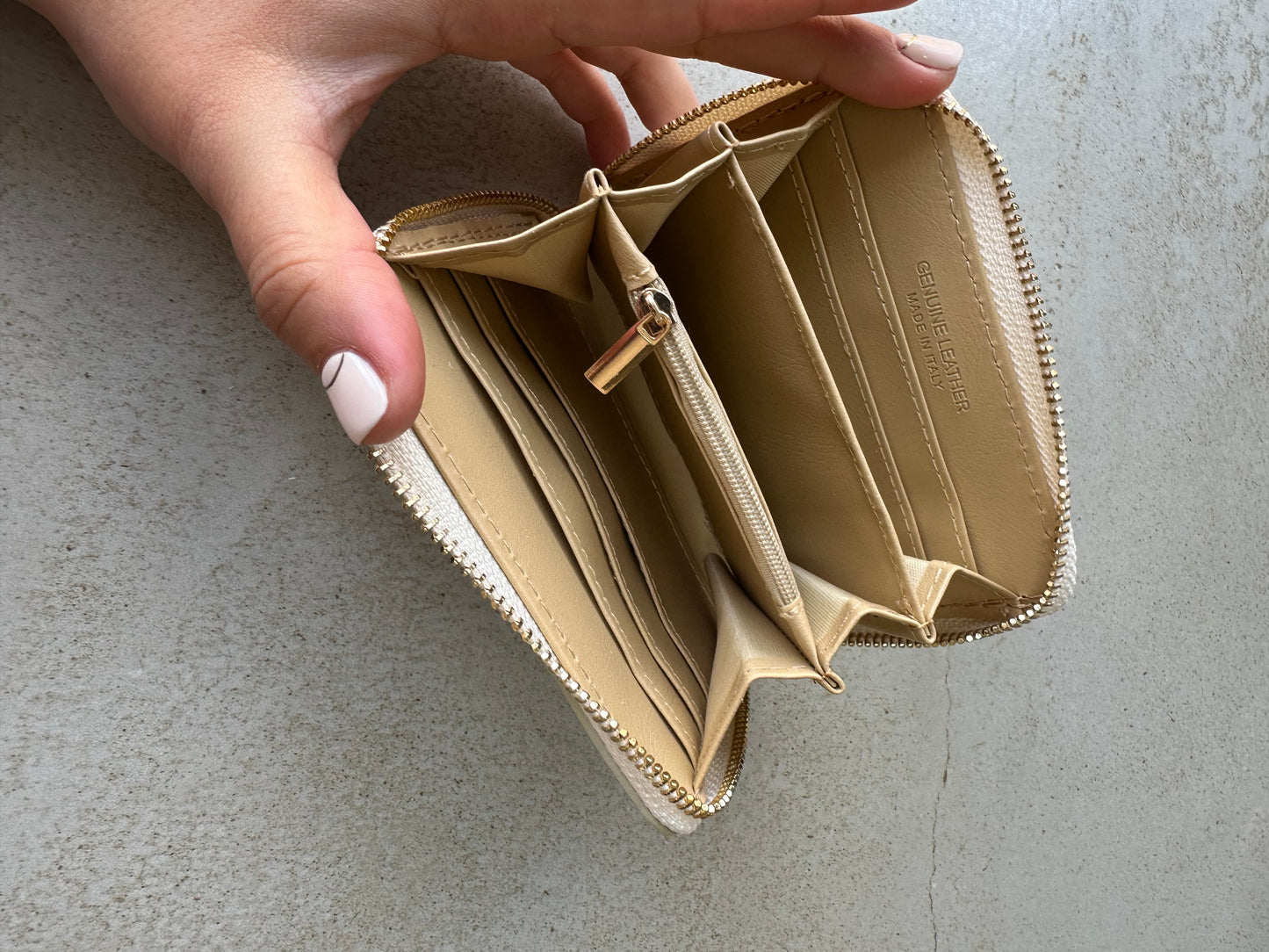 SAMPLE SALE - Sash Personalised Leather Purse