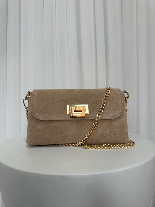 SAMPLE SALE - Suede Clutch Bag