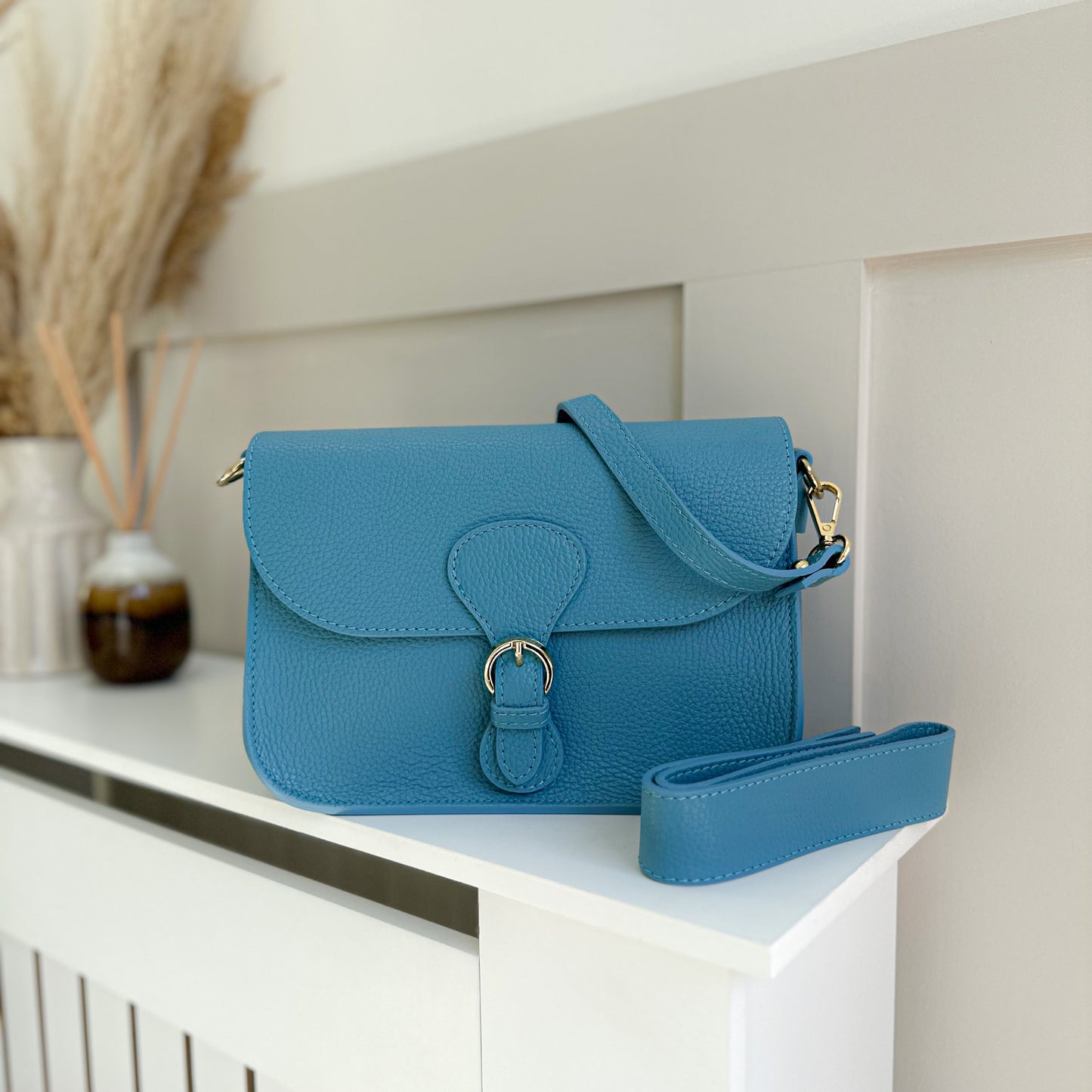 Arielle Leather Crossbody Bag