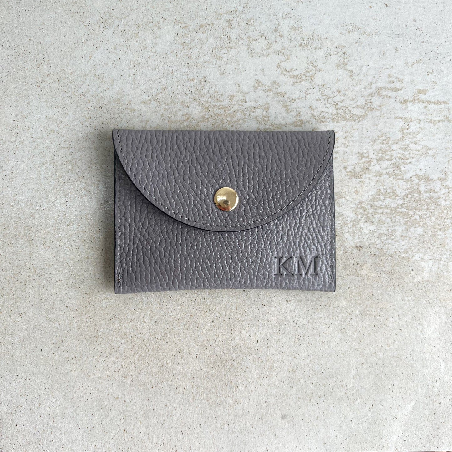 Bella Personalised Leather Card Coin Purse - OLIVIA AND GRAY LTD