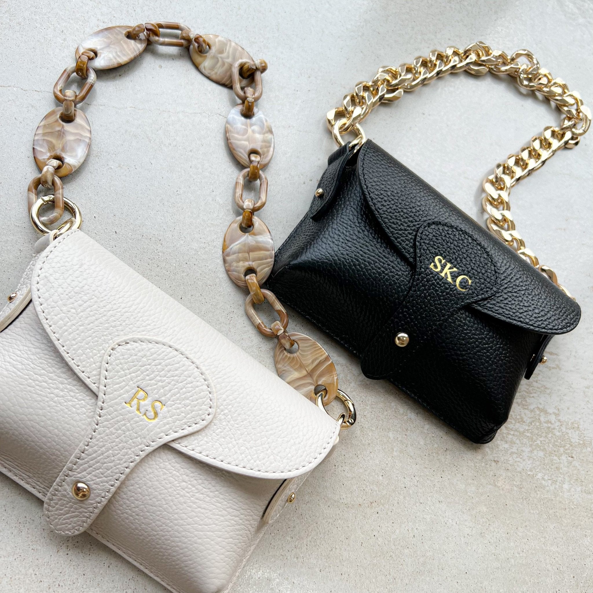 Leather Strap Short Handbag Strap Detachable Short Shoulder Bag