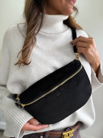 Billie Personalised Suede Bum Bag