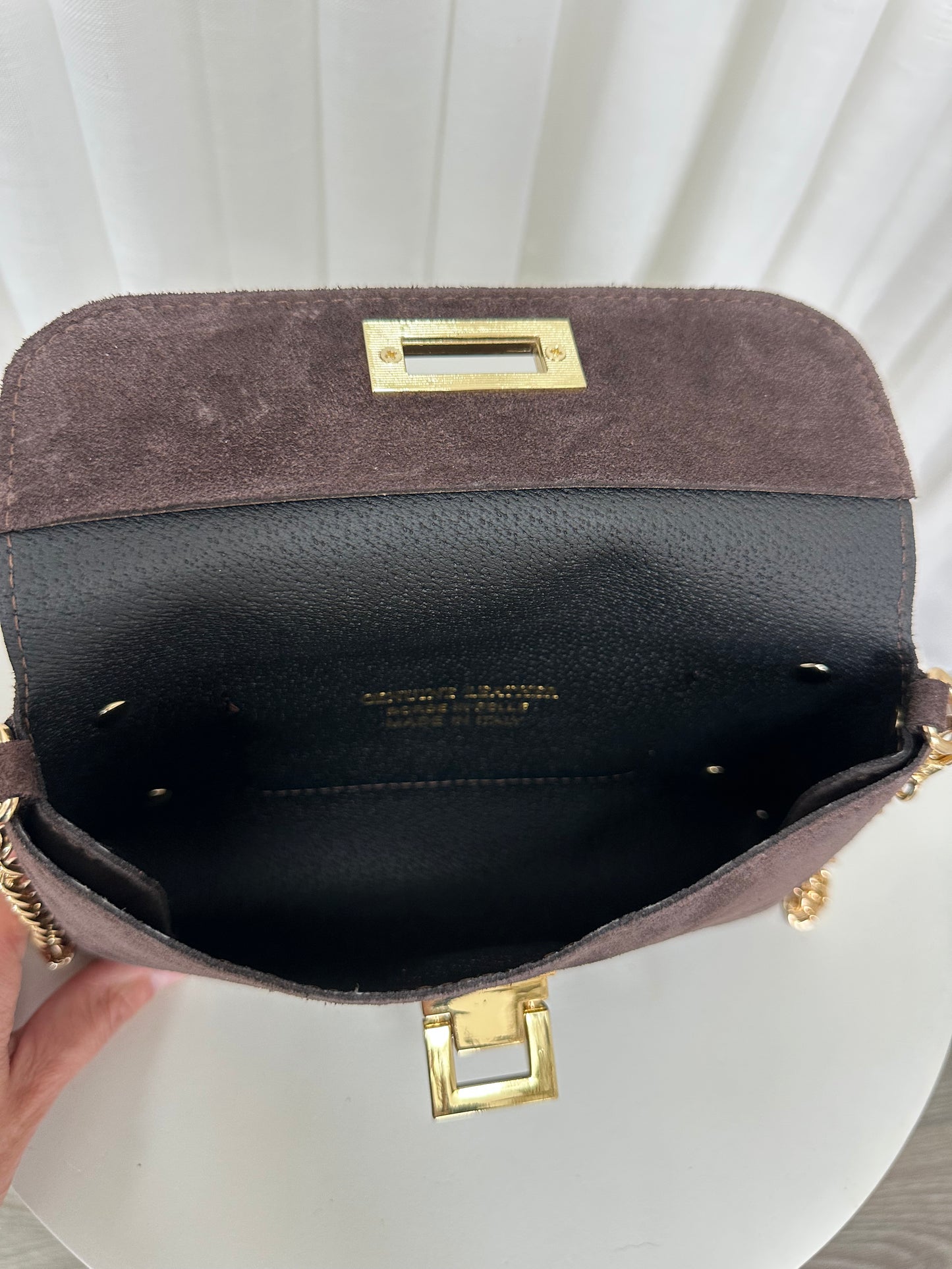 SAMPLE SALE - Suede Clutch Bag