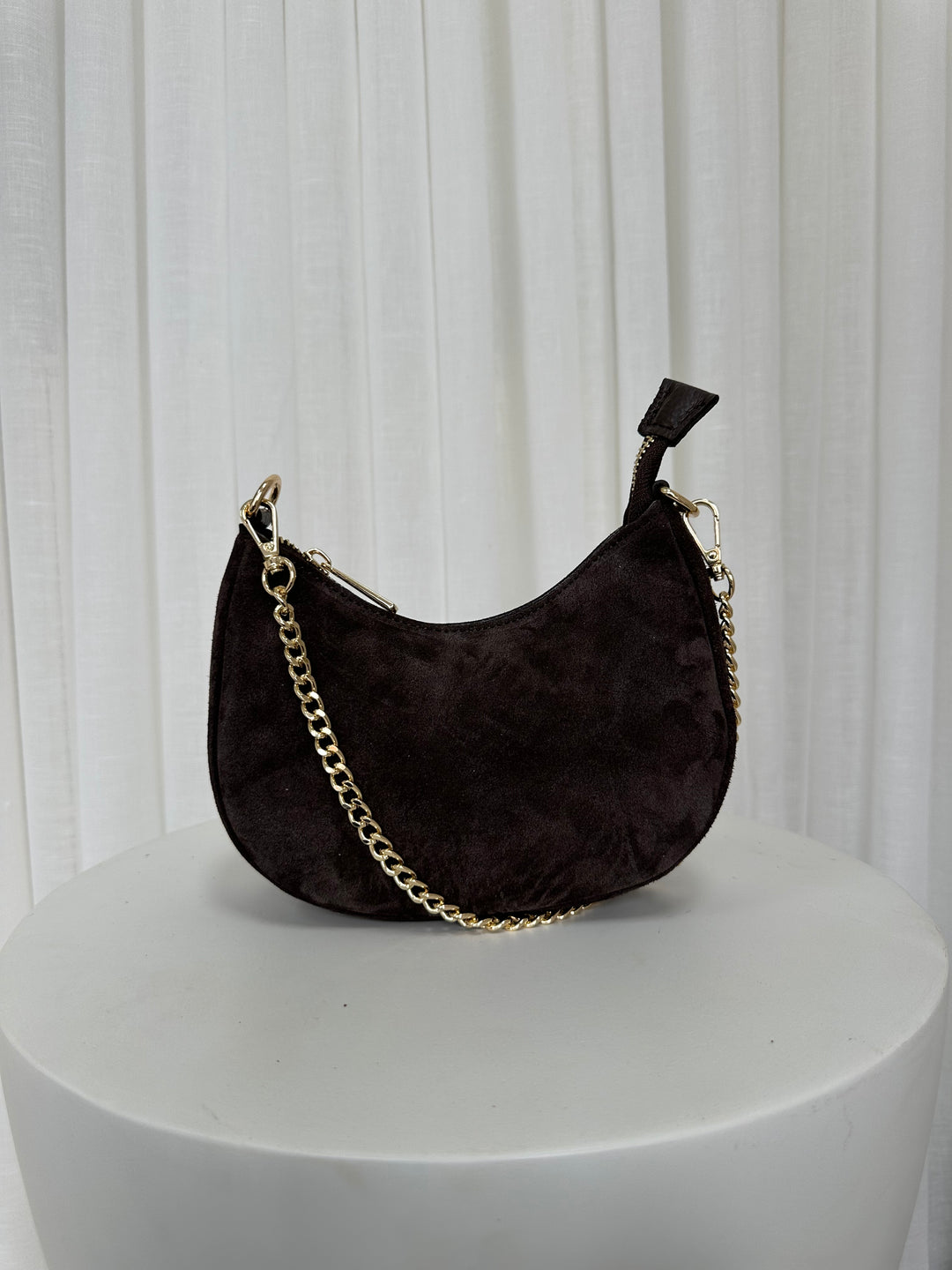 SAMPLE SALE - Suede Mini Crossbody bag