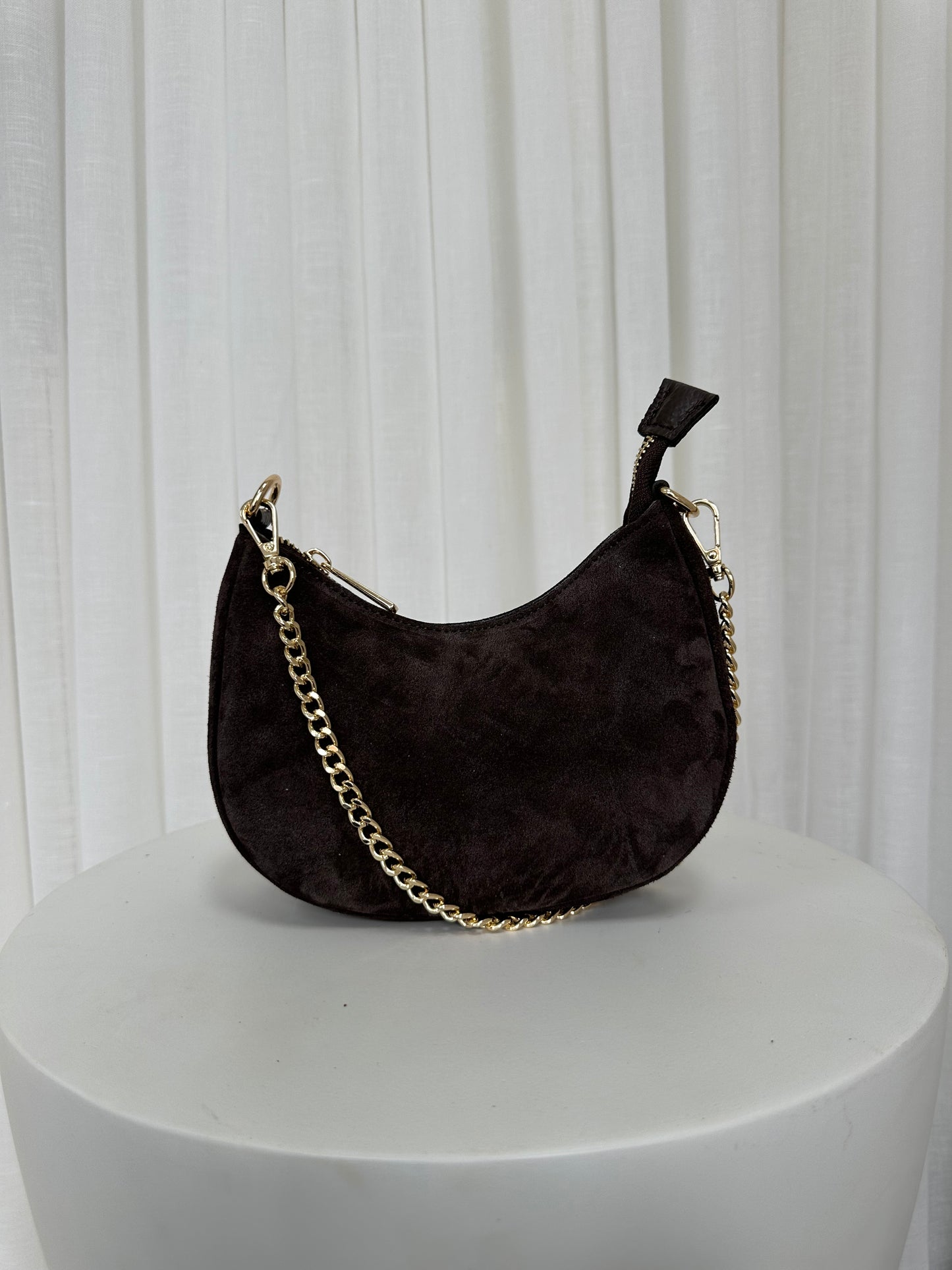 SAMPLE SALE - Suede Mini Crossbody bag