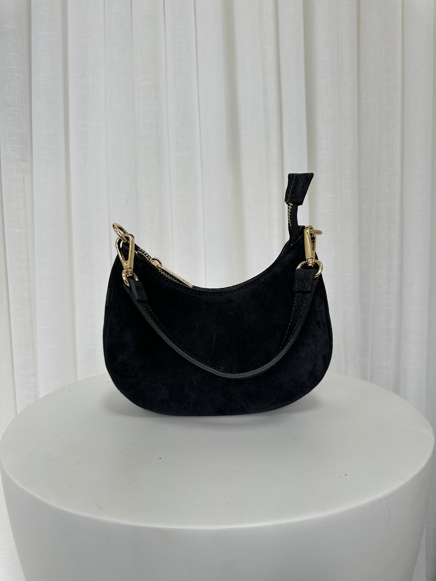 SAMPLE SALE - Suede Mini Crossbody bag