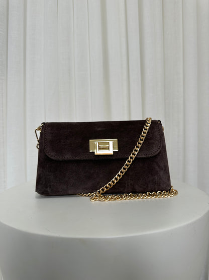 SAMPLE SALE - Suede Clutch Bag