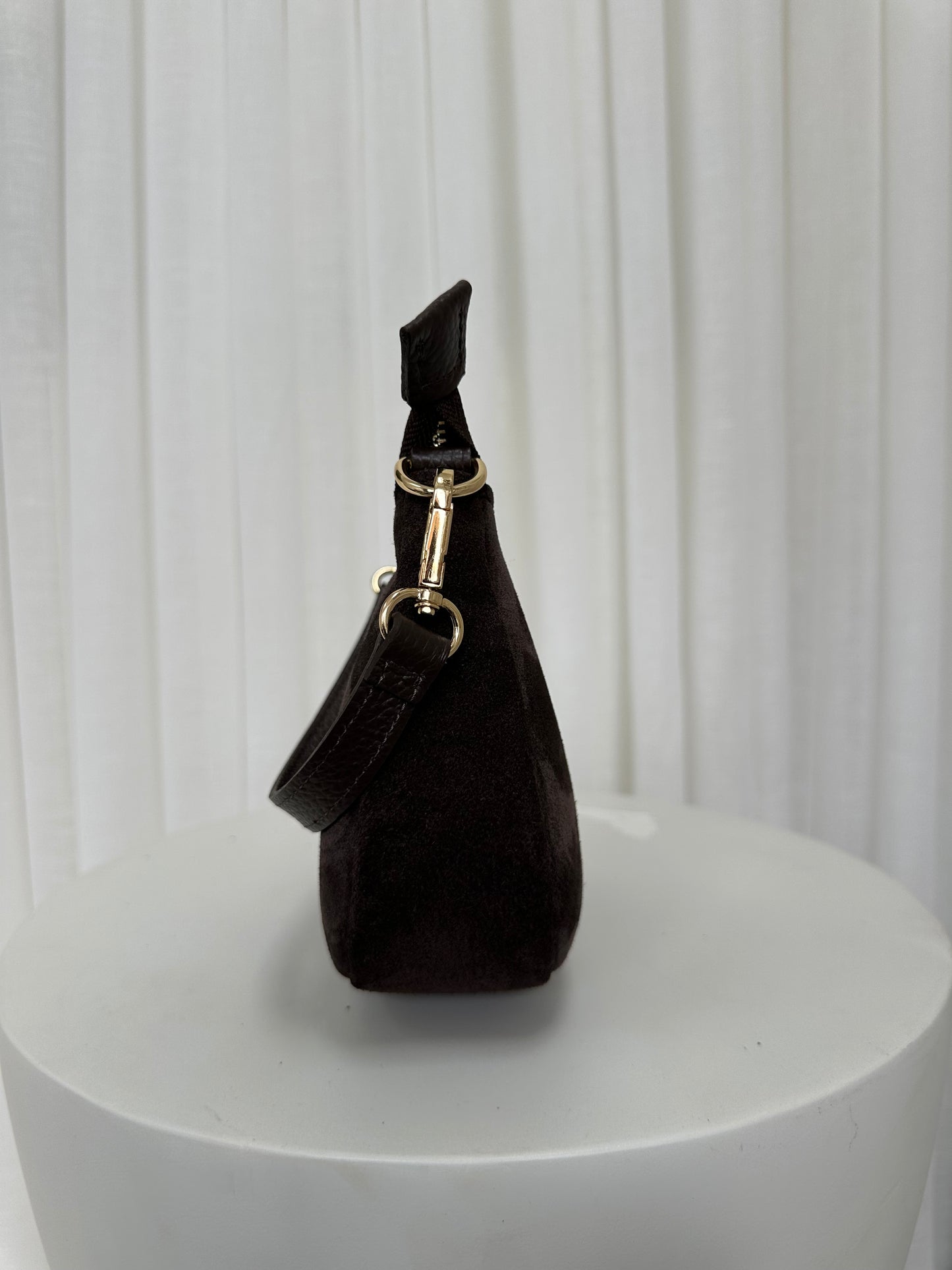 SAMPLE SALE - Suede Mini Crossbody bag