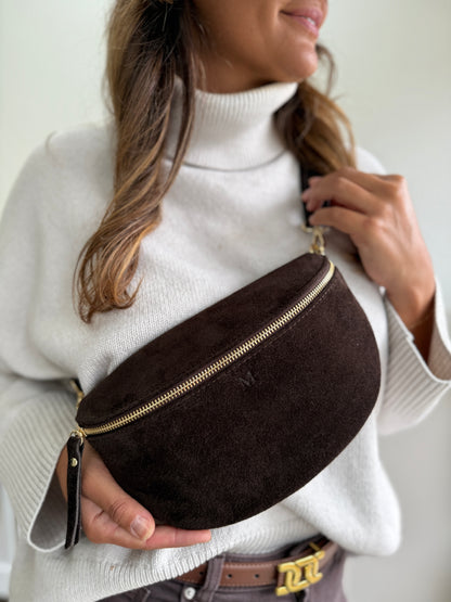 Billie Personalised Suede Bum Bag