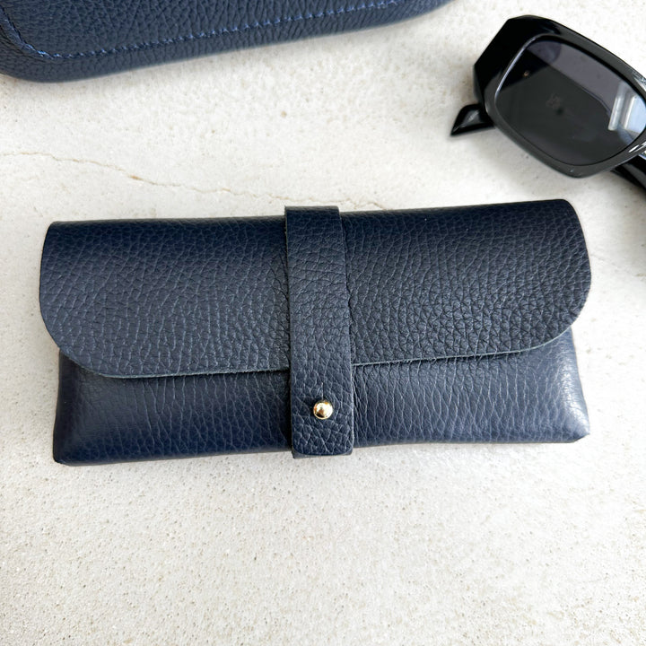 Personalised Leather Glasses Case