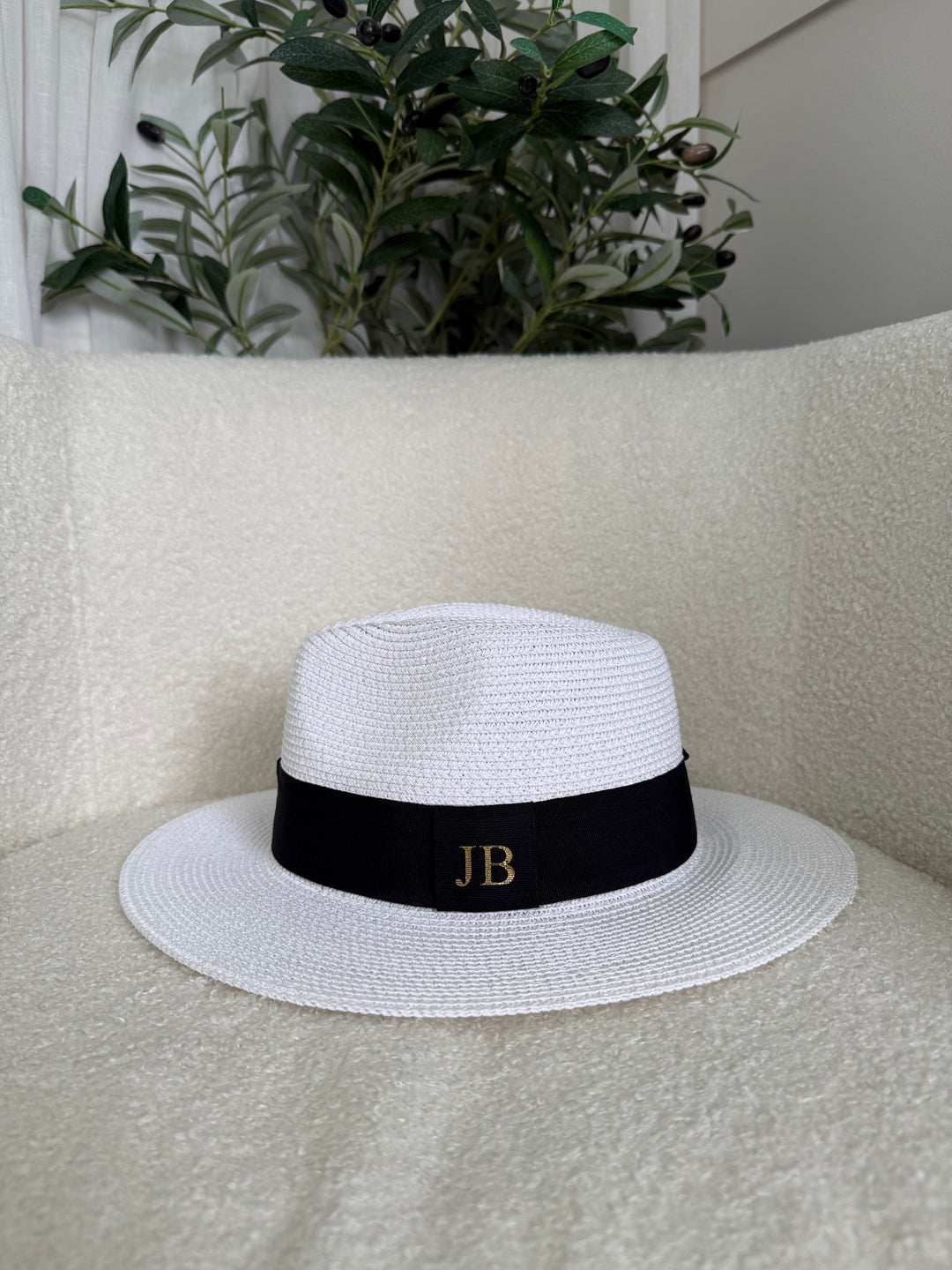 JB - Pre-Printed White Medium hat