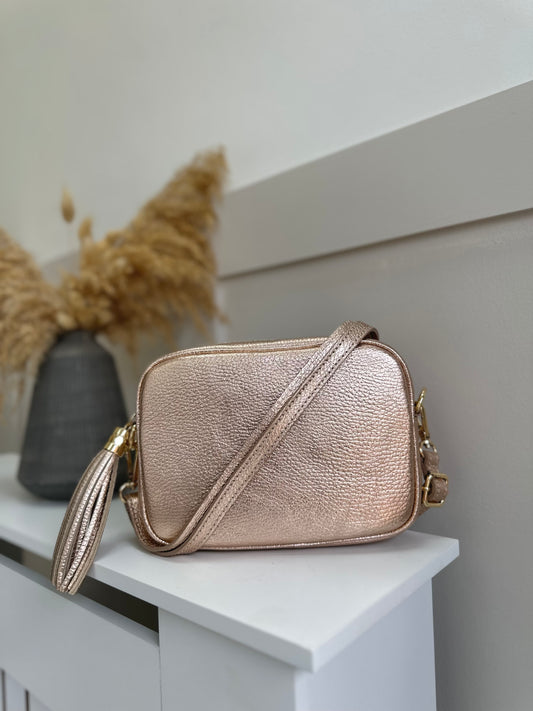 Saskia Leather Crossbody -DISCONTINUED