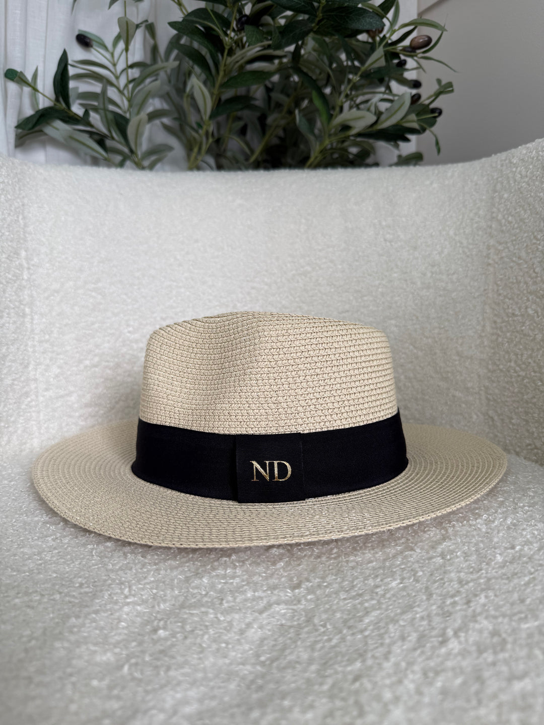 ND - Pre-Printed Natural Medium hat