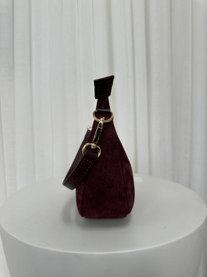 SAMPLE SALE - Suede Mini Crossbody bag