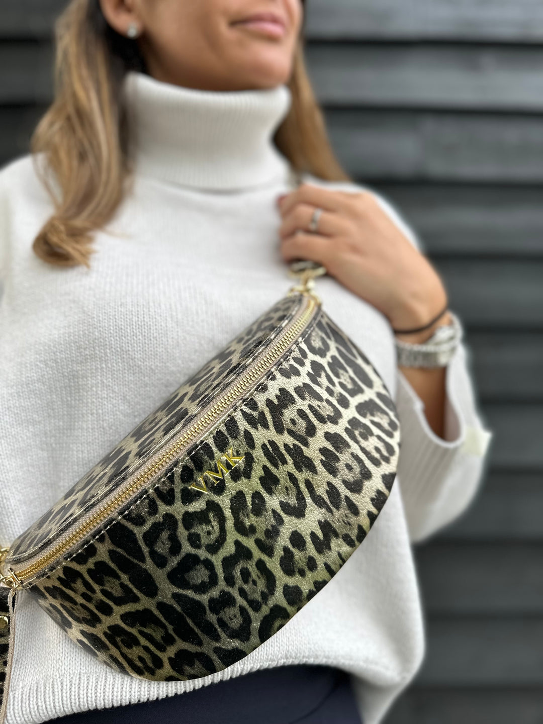 Billie Personalised Leather Waist Bag