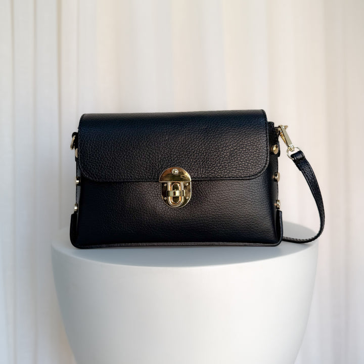 Millie Personalised Leather Crossbody Bag