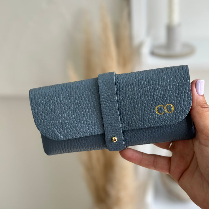 Personalised Leather Glasses Case