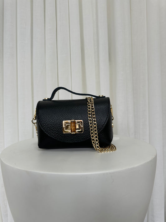 SAMPLE SALE - Mini Top Handle Leather Bag