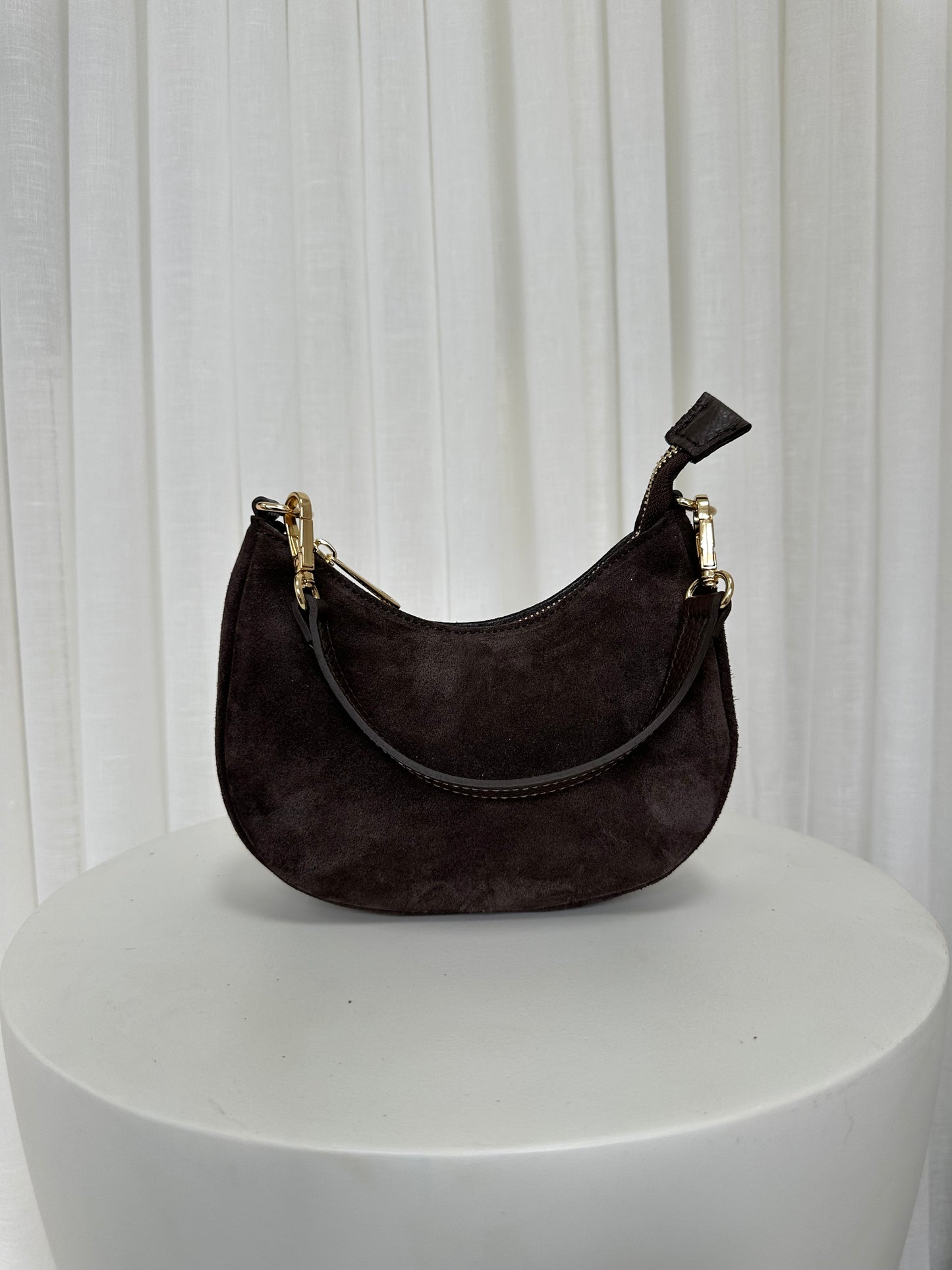 SAMPLE SALE - Suede Mini Crossbody bag