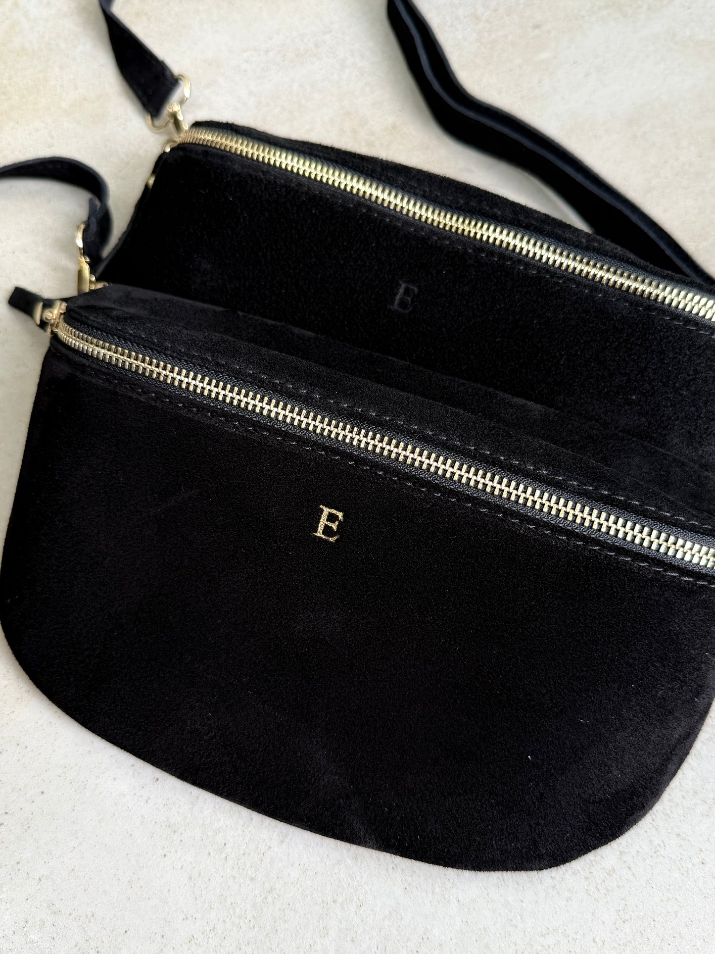 Billie Personalised Suede Bum Bag