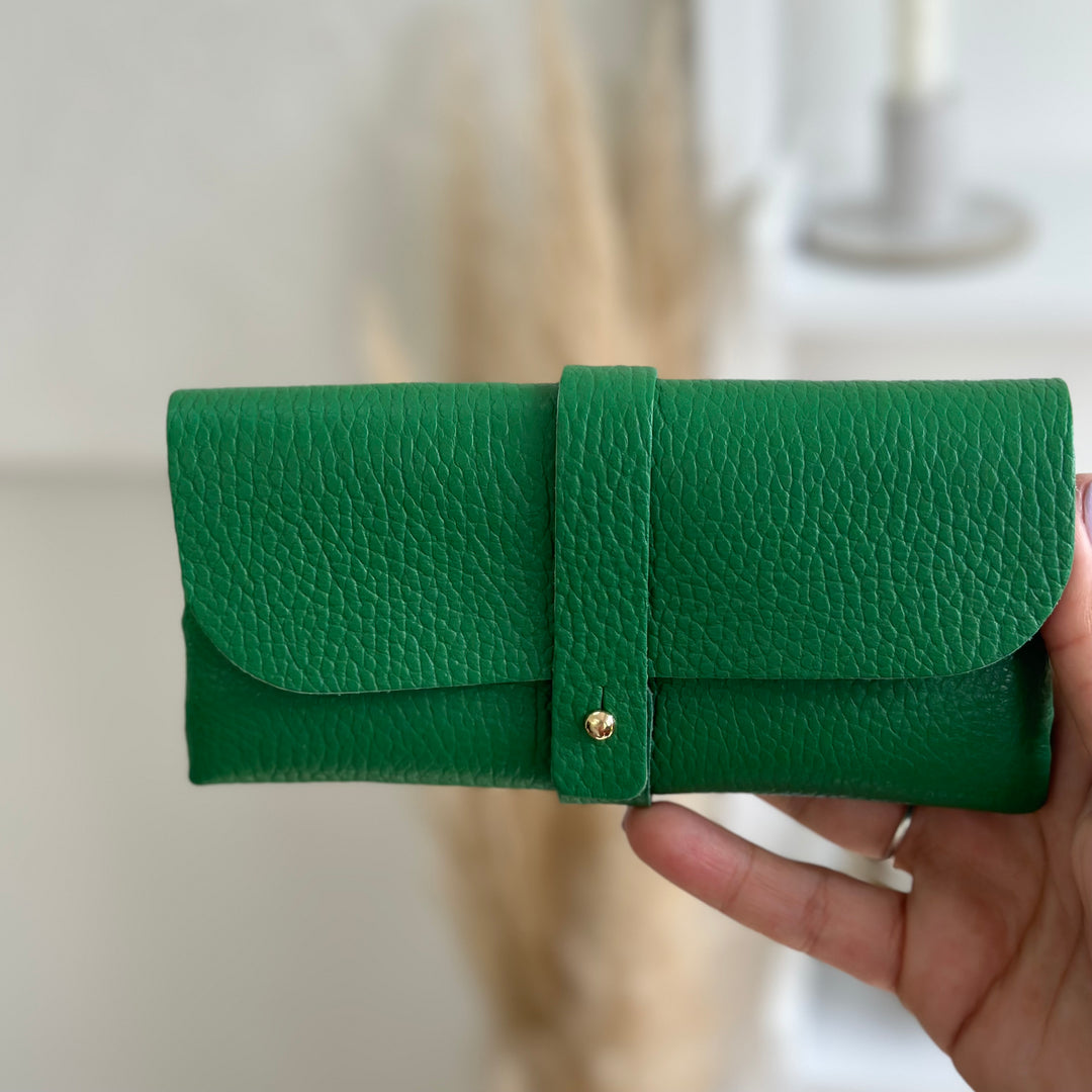 Personalised Leather Glasses Case