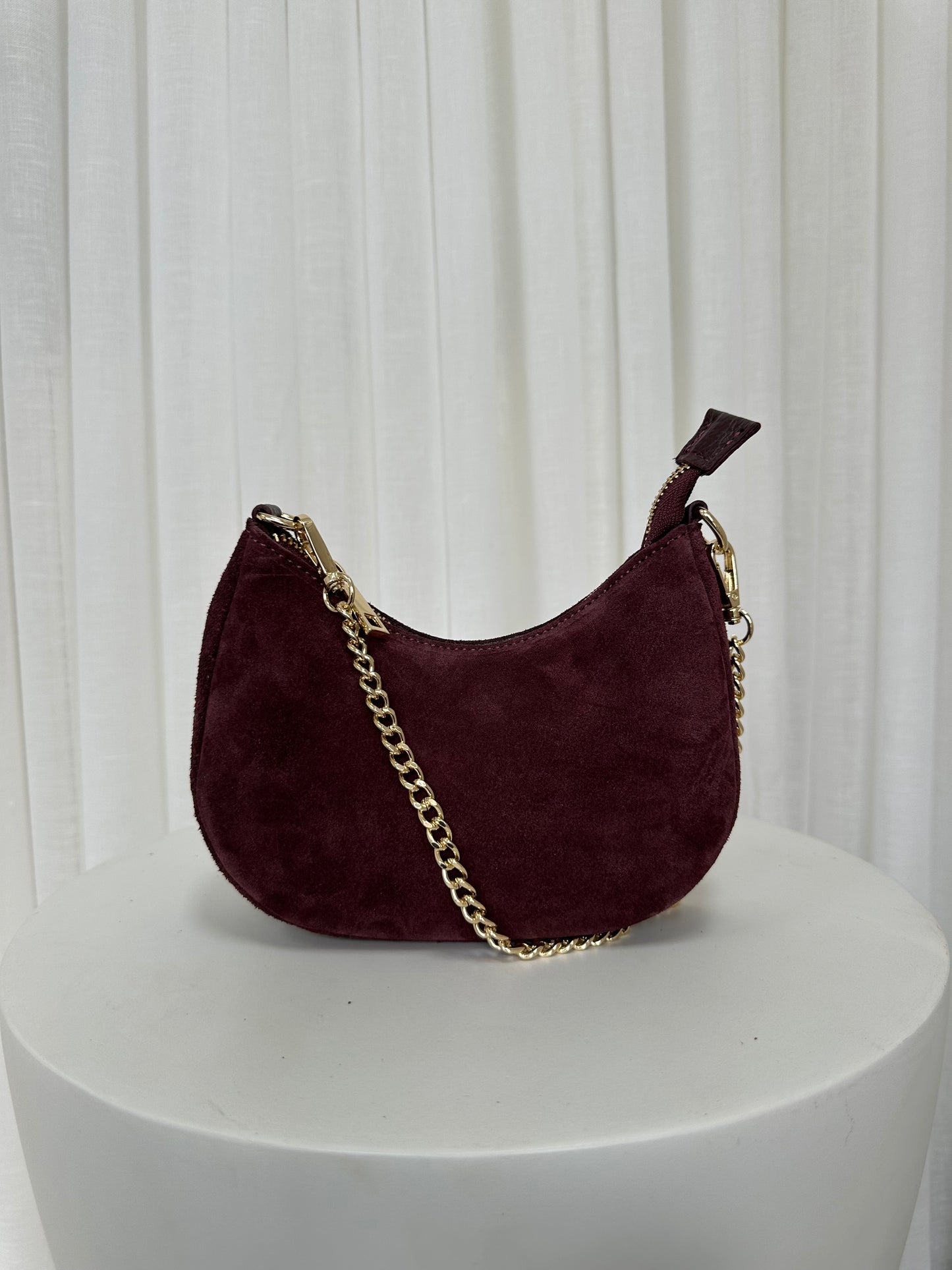 SAMPLE SALE - Suede Mini Crossbody bag