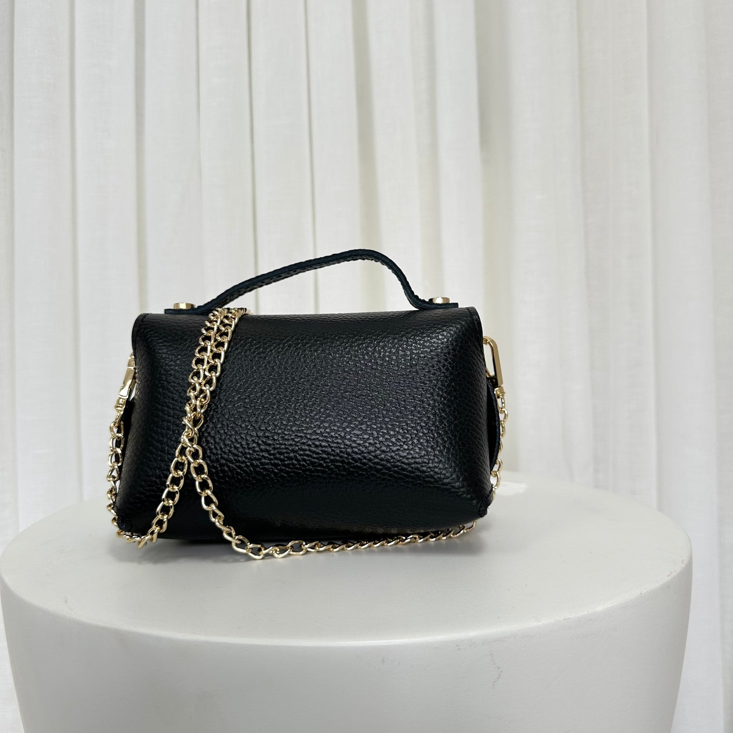 SAMPLE SALE - Mini Top Handle Leather Bag