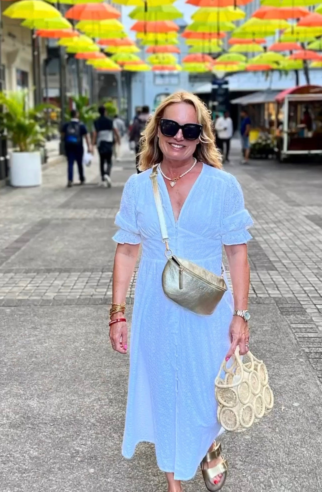 Billie Personalised Leather Waist Bag