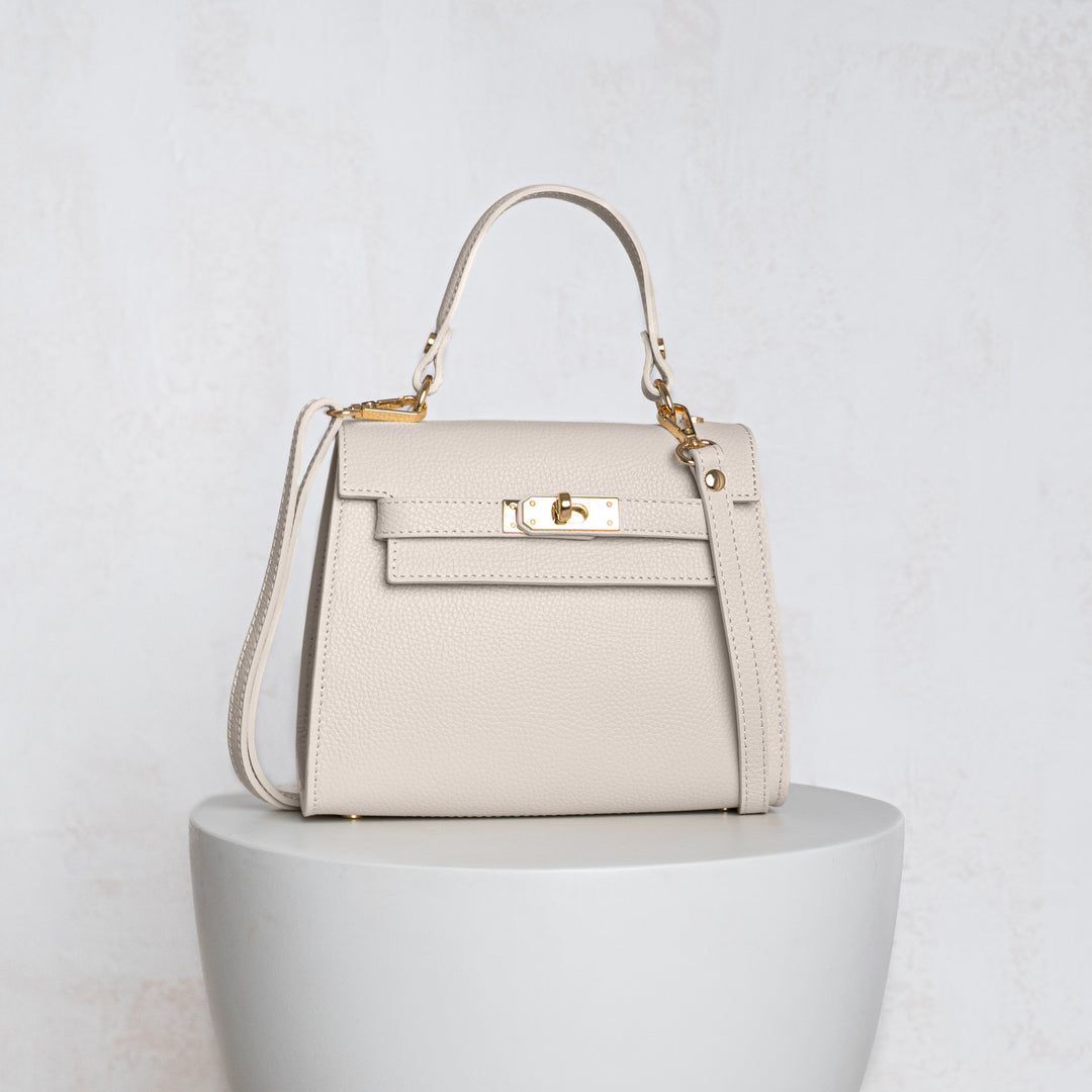 Grace Leather Top handle Crossbody Bag