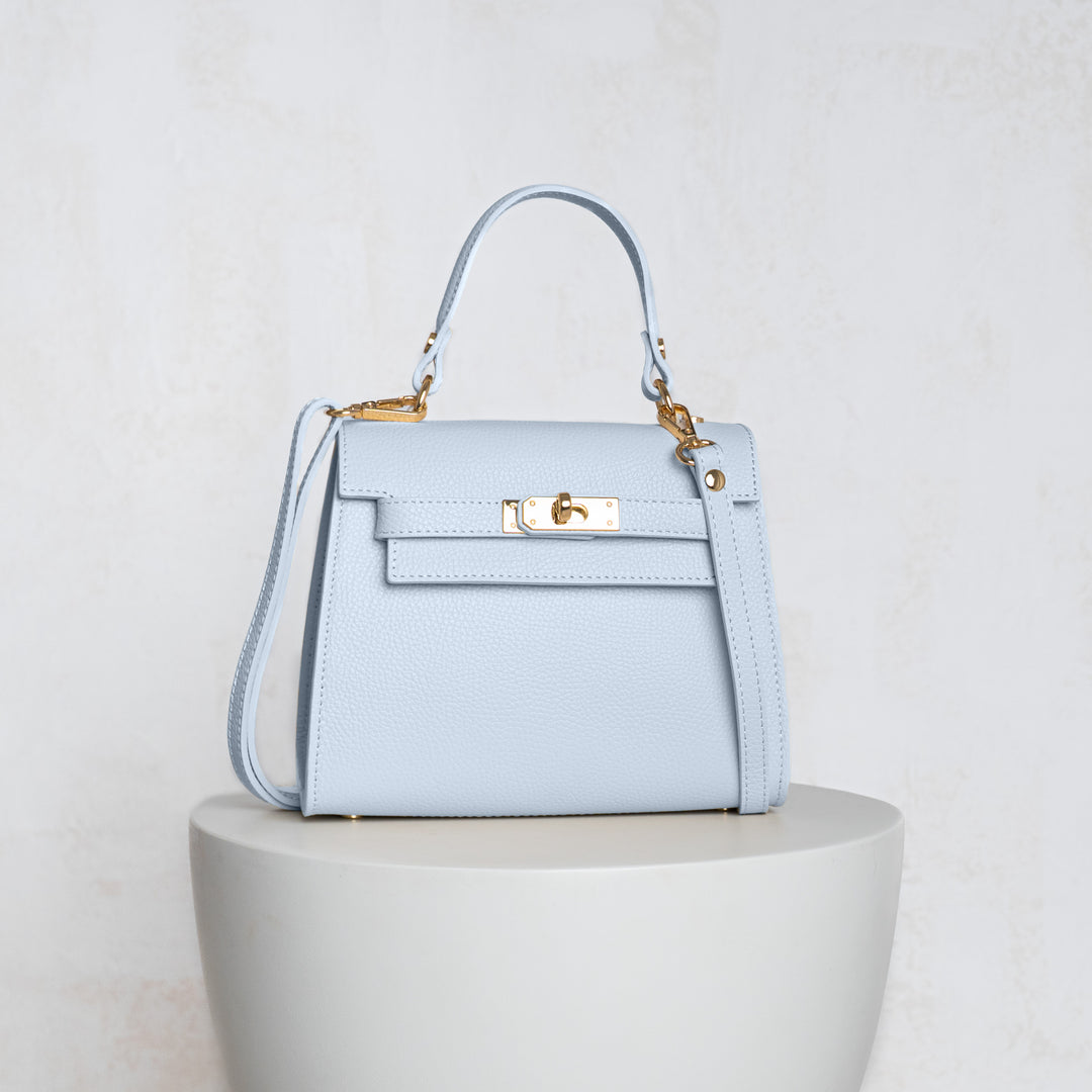Grace Leather Top handle Crossbody Bag