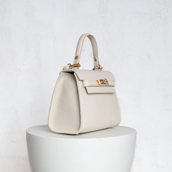Grace Leather Top handle Crossbody Bag