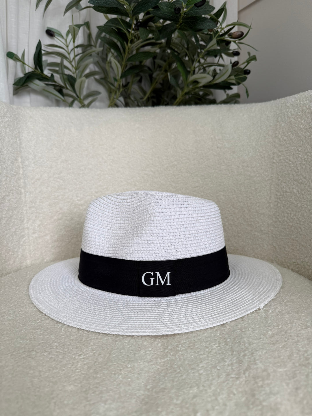 GM - Pre-Printed White hat Large