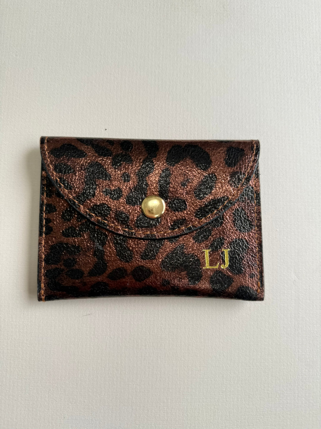 LJ - Pre-Printed Bella Purse leopard