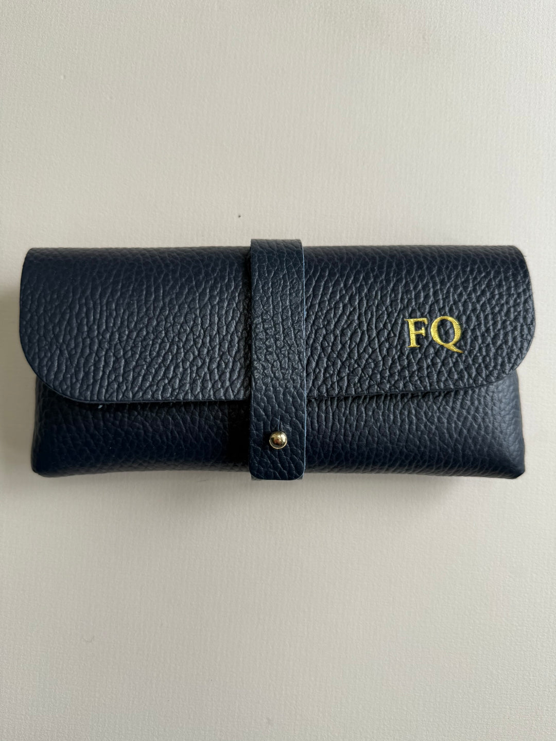 FQ - Pre-printed Leather glasses case