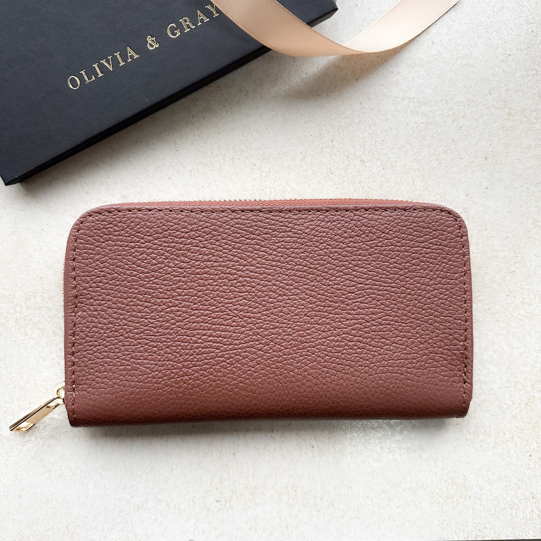 Sash Long Personalised Leather Purse