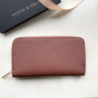 Sash Long Personalised Leather Purse