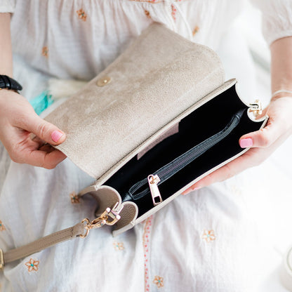 Laine Leather Crossbody Bag
