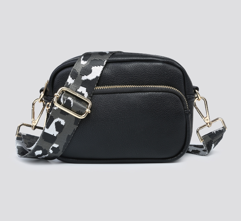 Isla Personalised Mini Faux Leather Crossbody Bag