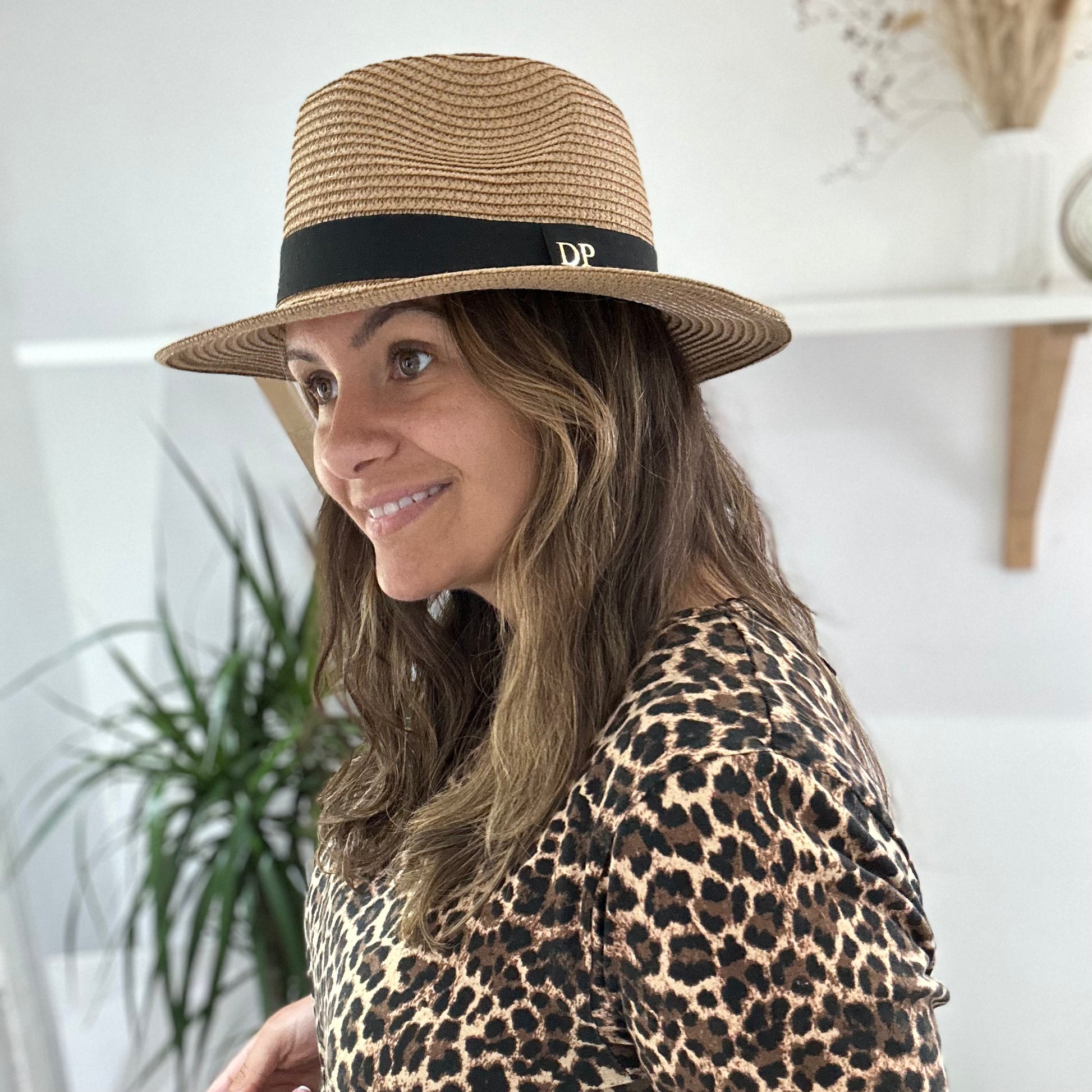 Personalised beach top hat