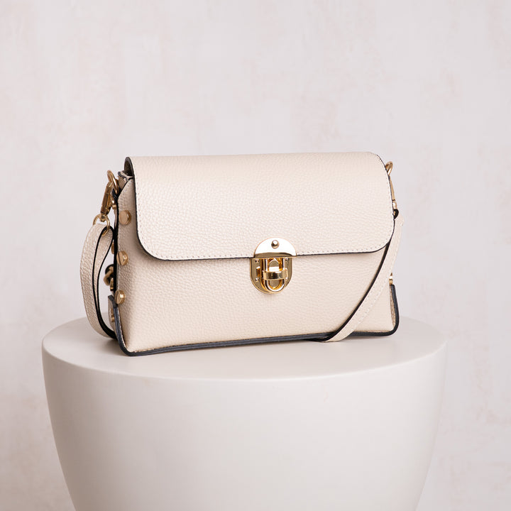Millie Personalised Leather Crossbody Bag