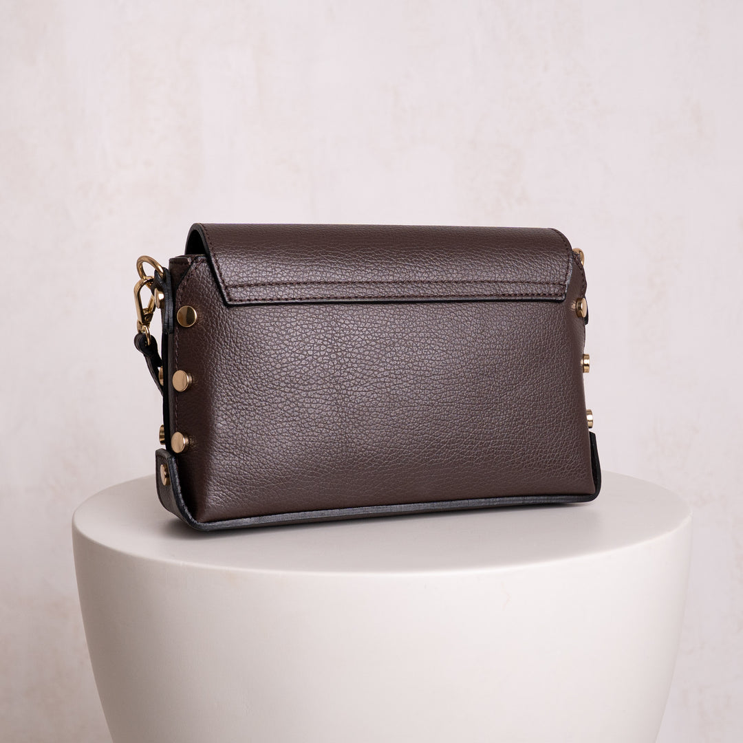Millie Personalised Leather Crossbody Bag