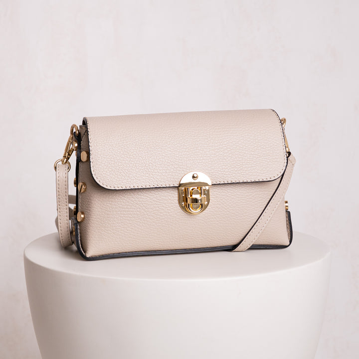 Millie Personalised Leather Crossbody Bag