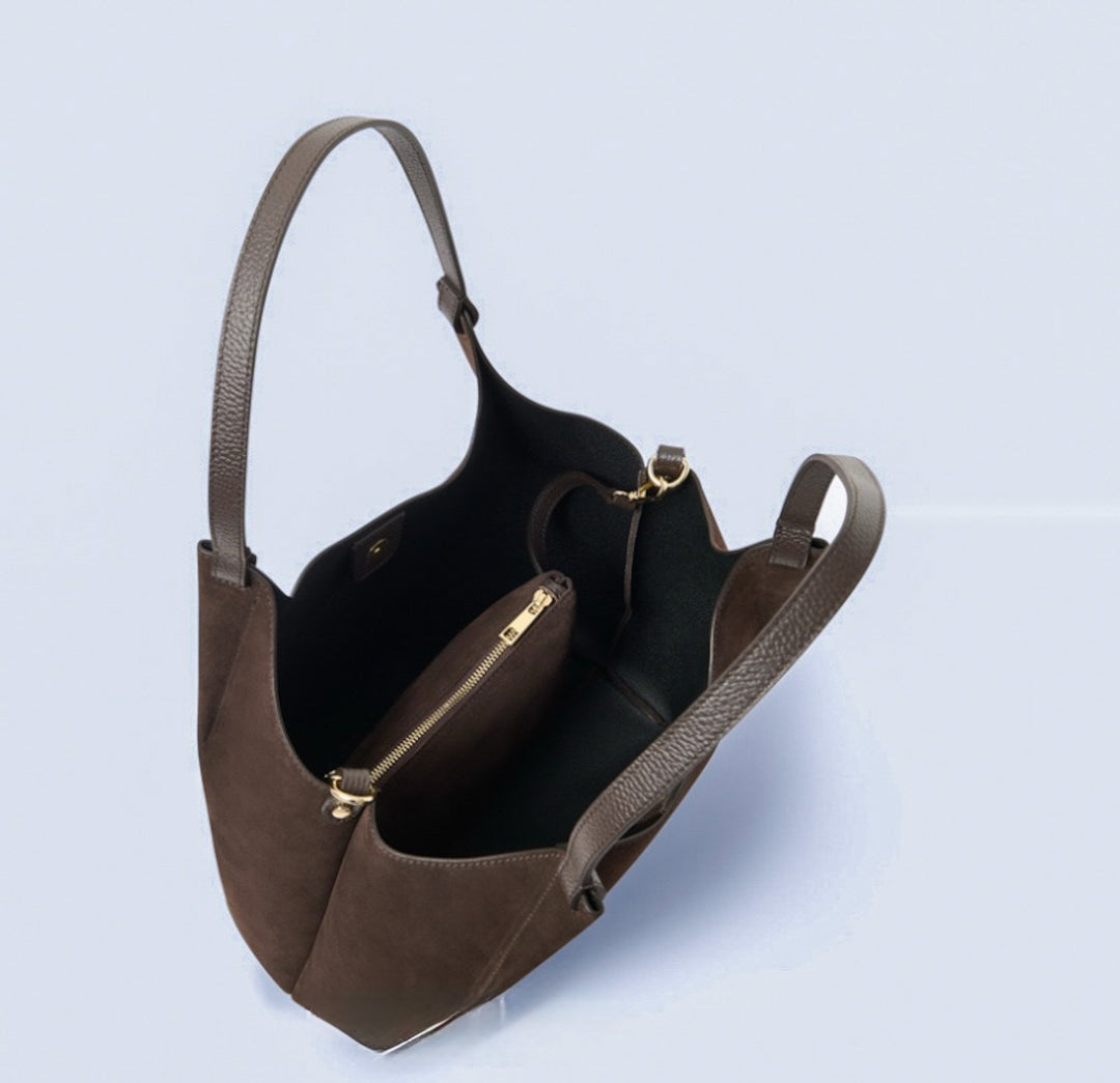 Erin Suede Large Tote Bag