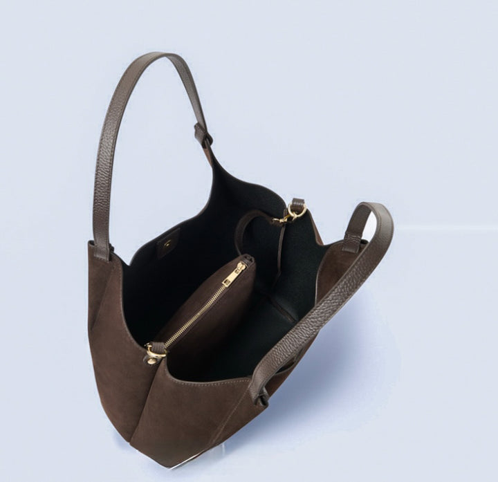 Erin Suede Large Tote Bag