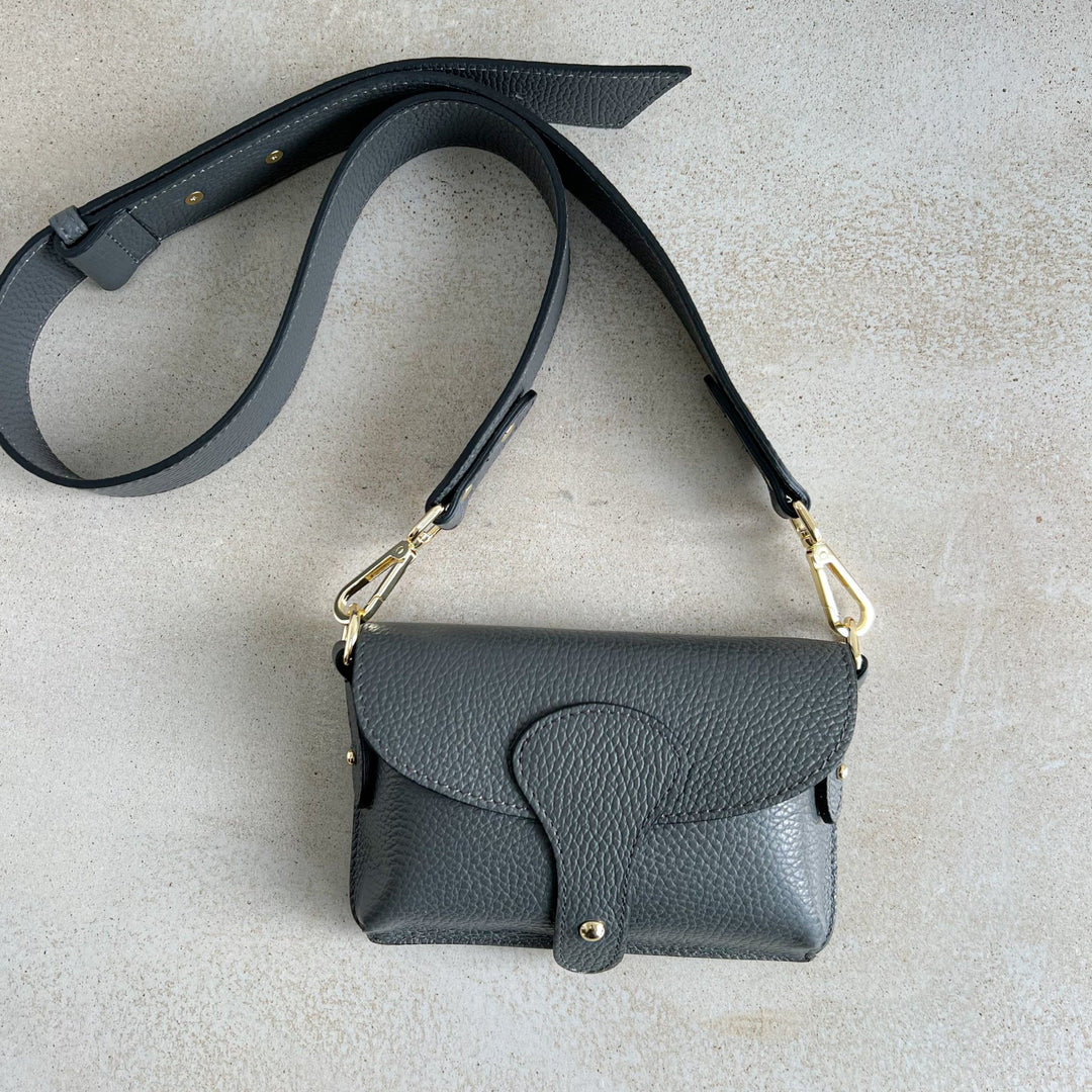 Arabella Leather Mini Crossbody Bag - OLIVIA AND GRAY LTD