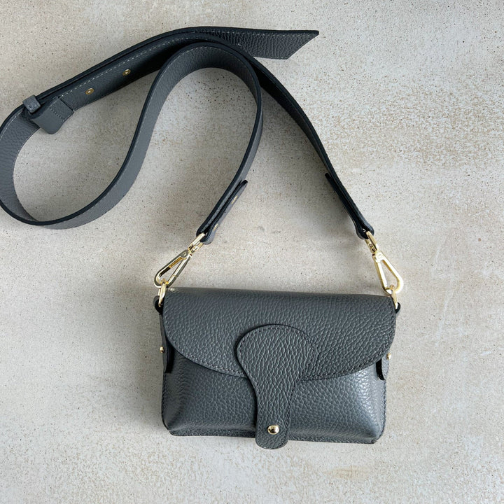 Arabella Leather Mini Crossbody Bag - OLIVIA AND GRAY LTD