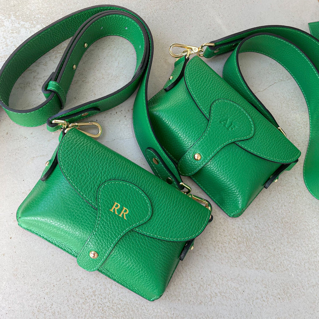 Arabella Leather Mini Crossbody Bag - OLIVIA AND GRAY LTD