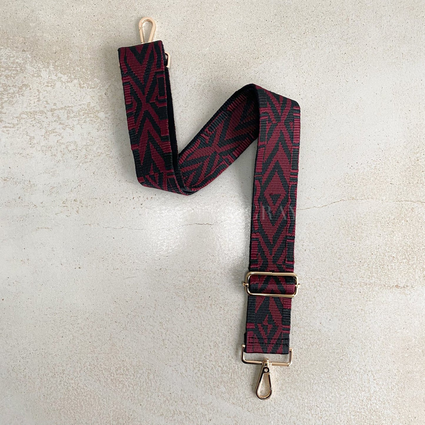 Aztec Pattern Detachable Bag Straps - OLIVIA AND GRAY LTD