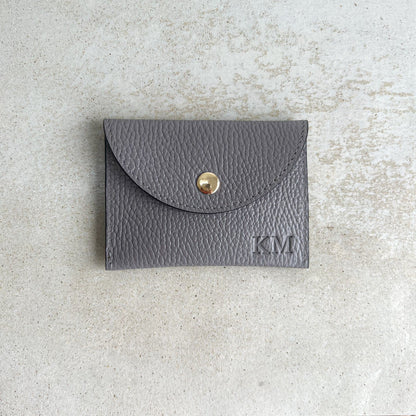 Bella Personalised Leather Card Coin Purse - OLIVIA AND GRAY LTD